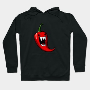 Angry Red Chili Hot Pepper Hoodie